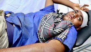 أحد الأفارقة ضحايا مجازر مليشيات الحوثي في صعدة- أرشيفية