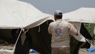 أحد عناصر خلية الأعمال الإنسانية