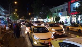 زحام مروري بأحد شوارع بغداد- أرشيفية