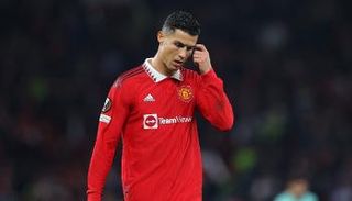 كريستيانو رونالدو بقميص مانشستر يونايتد