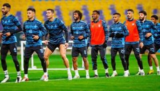 كريستيانو رونالدو في مران النصر