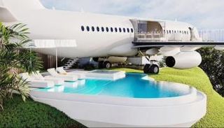 طائرة  Private Jet Villa by Hanging Gardens Air