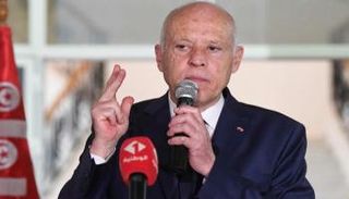 الرئيس التونسي قيس سعيد - أرشيفية