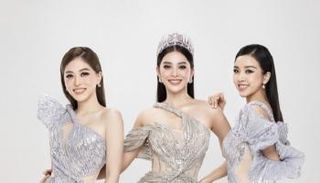 الفائزات بإحدى مسابقات الجمال في فيتنام