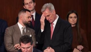 كيفين مكارثي خلال جلسة مجلس النواب