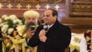 رسائل مهمة من داخل الكاتدرائية.. ماذا قال السيسي عن بيع قناة السويس؟