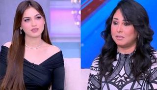 رحاب الجمل وياسمين عز خلال الحلقة