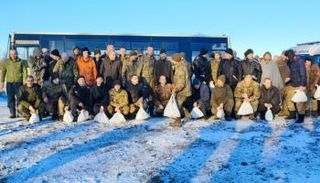 جانب من عملية تبادل الأسرى بين روسيا وأوكرانيا