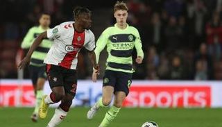 من مباراة ساوثهامبتون ومانشستر سيتي