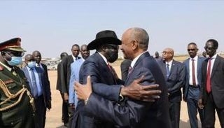 عبد الفتاح البرهان وسلفاكير ميارديت