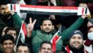 جماهير العراق تحتفل مع "العين الرياضية" بإنجاز خليجي 25