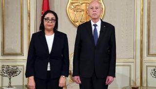 قيس سعيد وكلثوم بن رجب