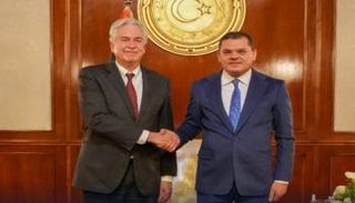 مدير الاستخبارات المركزية الأمريكية يلتقي الدبيبة