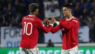 كريستيانو رونالدو وماركوس راشفورد في مانشستر يونايتد