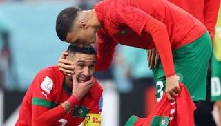 بلال الخنوس وحكيم زياش نجما منتخب المغرب