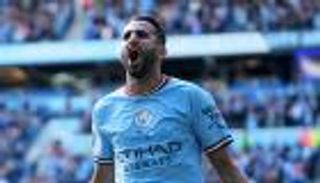 محرز يقود تشكيل مانشستر سيتي أمام مان يونايتد في الدوري الإنجليزي