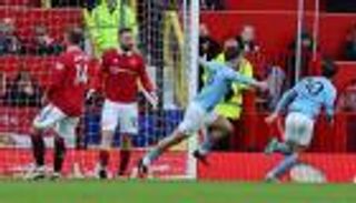 فيديو أهداف مباراة مانشستر يونايتد ومانشستر سيتي في الدوري الإنجليزي