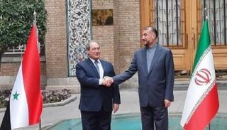 وزير الخارجية السوري ونظيره الإيراني