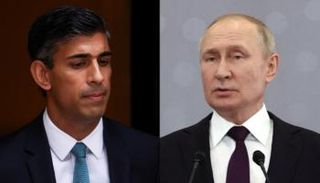 الرئيس الروسي ورئيس الوزراء البريطاني