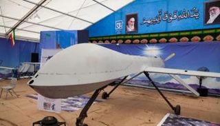 إحدى الطائرات بدون طيار الإيرانية - أرشيفية