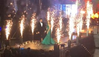 جانب من حفل الزفاف الهندي في شرم الشيخ