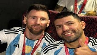 سيرجيو أجويرو وليونيل ميسي