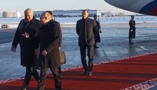 رئيسا روسيا فلاديمير بوتين وبيلاروسيا ألكسندر لوكاشينكو - أرشيفية