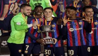 برشلونة بطل السوبر الإسباني