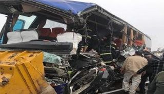 آثار الحادث