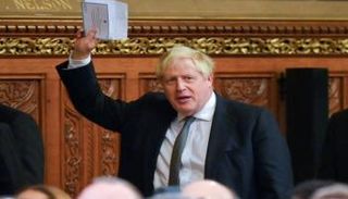 بوريس جونسون رئيس الوزراء البريطاني الأسبق