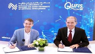 توقيع اتفاقية بين "كيورس إيه آي" للذكاء الاصطناعي وجامعة محمد بن زايد 