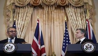 وزيرا خارجية أمريكا وبريطانيا - أ.ف.ب