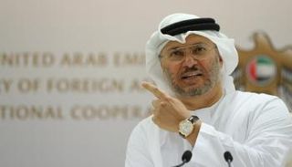 الدكتور أنور قرقاش المستشار الدبلوماسي لرئيس دولة الإمارات