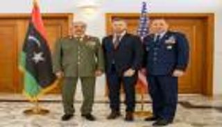 بعد أيام من اجتماع "5+5".. وفد أمريكي رفيع يلتقي حفتر