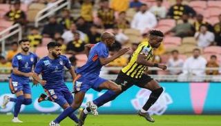 من مباراة الاتحاد والفيحاء