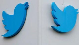 تمثال تويتر الخشبي