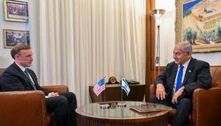 بنيامين نتنياهو خلال لقاء جيك سوليفان