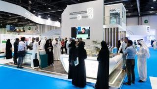جناح مؤسسة الإمارات للطاقة النووية في أسبوع أبوظبي للاستدامة