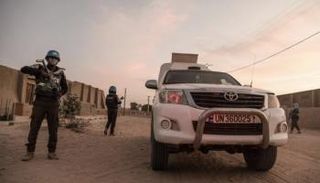 عناصر من شرطة مينوسما في تمبكتو بمالي