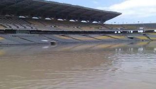 ملعب برج العرب في الإسكندرية سنة 2015