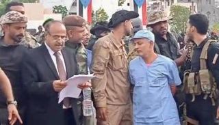 قاتل ومغتصب الطفلة مها مدهش أثناء النطق بالحكم 