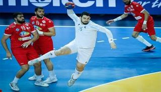 من مباراة تونس والجزائر في كأس العالم لكرة اليد