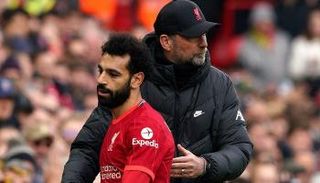 محمد صلاح ويورجن كلوب في ليفربول