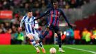 بصاروخ فرنسي.. برشلونة ينجو من فخ سوسيداد في كأس الملك