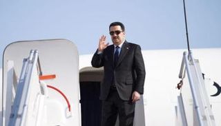 محمد شياع السوداني مغادرا بغداد إلى فرنسا