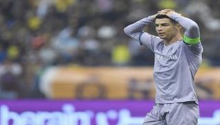 رونالدو من مباراة الاتحاد والنصر