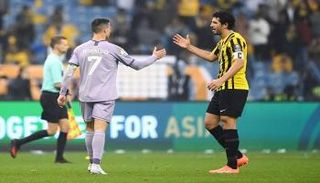 كريستيانو رونالدو من مباراة النصر والاتحاد
