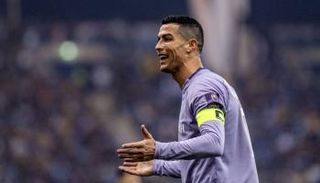 كريستيانو رونالدو من مباراة النصر والاتحاد