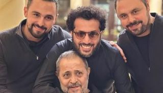 تركي آل الشيخ مع جورج وسوف ونجليه