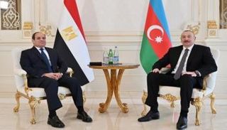 قمة مصرية أذرية في باكو